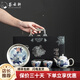 薈云軒國禮牡丹茶具高端禮品送外國人客戶領(lǐng)導(dǎo)長輩父親朋友生日禮物 牡丹茶壺小套裝