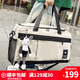 COASX & KAEADCK男包輕奢旅行包大容量手提運動(dòng)背包干濕分離健身包行李包訓練包 【卡其色】短途出差外出輕便旅游 37L 收納袋登山包多功能差旅包