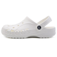 CORCS CROCS 夏季新款貝雅洞洞鞋男女戶外涼拖鞋男士沙灘鞋 白色 38