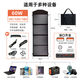 單晶硅太陽能充電板穩(wěn)壓戶外電源便攜折疊手機(jī)充電寶快充光伏電池 1W 超大四片60W適用于多種設(shè)備 官方標(biāo)配