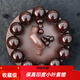 紫辰檀  《收藏級(jí)》印度小葉紫檀手串爆滿金星高油密老料文玩檀木佛珠 爆滿金星小葉紫檀手串2.0CM12顆 無配飾佛塔葫蘆