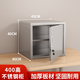 鐵豹 不銹鋼帶鎖小柜子單門(mén)柜食品添加劑專(zhuān)用柜留樣柜矮柜儲物柜定制 不銹鋼-長(cháng)45寬40高40cm雙層