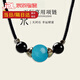 君念玉五行缺水補(bǔ)水項(xiàng)鏈五行水晶項(xiàng)鏈黑曜石海藍(lán)寶天河石喜水女項(xiàng)鏈 【12MM天河石款】五行補(bǔ)水