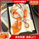 GARRAS【禮盒裝】絲巾女士桑蠶絲真絲搭配防曬小方巾送長輩媽媽生日禮物 七夕情人節(jié)禮物送女友 53*53CM