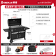 FIREPLUS燒烤爐戶外燒烤架家用庭院木炭烤爐bbq多功能美式燜烤碳烤烤肉爐 烏列烤爐+10斤炭+引火桶