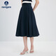 Navigare意大利小帆船女戶(hù)外防曬半身裙時(shí)尚薄款A字裙2312875509 藍 S 