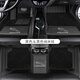 蘭鉑適用捷豹XFL XEL XJL XF XE E-PACE FPACE F-PACE全包圍真皮腳墊 納帕皮【黑色】納米絨雙層款