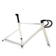 滾石綜合型全內走線(xiàn)碳纖維碟剎公路自行車(chē)車(chē)架含一體把Probing椰子白 象牙白 12速 椰子白 （52CM）胯高769.7MM