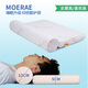 莫伊萊（moerae） 圓柱形乳膠枕頭 頸椎支撐護頸 糖果小圓枕 泰國天然橡膠可用整晚 60*12cm圓柱+睡枕白色