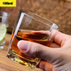 鷗欣進(jìn)口創(chuàng  )意啤酒杯玻璃杯洋酒杯威士忌杯白酒杯泡茶杯水杯酒具家用 矮四方杯 195ml 1只