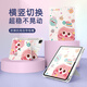 XP適用ipad air7保護(hù)套13英寸2025/24新款蘋(píng)果ipad air6保護(hù)殼防摔亞克力帶筆槽Y折防彎女-彩色煤球