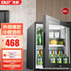 先科（SAST）冰吧恒溫歐式紅酒柜 電冰箱賓館商用冰柜家用單門(mén) 迷你小型電競酒店冷藏留樣柜茶葉飲料展示辦公室 65升（冷藏+微冷凍+帶鎖）
