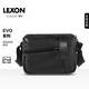 樂(lè )上（LEXON）單肩斜挎蘋(píng)果iPad包男女款商務(wù)簡(jiǎn)約運動(dòng)橫款斜挎包輕盈小包側背包 LN1211黑色