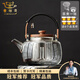 CAMBRASS高檔玻璃煮茶水壺?zé)莶璨Ａ?zhuān)用電陶爐茶水花茶辦公室小型煮茶器 時(shí)尚透明圓滿(mǎn)【煮茶套裝 】