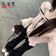 乖米豆一字肩粉色針織開衫女秋冬2025新款韓系小香慵懶風(fēng)設(shè)計(jì)感毛衣外套 【粉色】 M 45/55kg