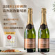 菲特瓦法國原瓶進(jìn)口起泡白葡萄酒配杯 南法特色半干高氣泡·雙支裝