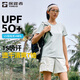 探路者（TOREAD）短袖速干t恤戶(hù)外情侶款防曬透氣吸汗舒適清爽高彈功能半袖上衣 女-TAJJBN82760絨布綠 L