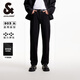 杰克·瓊斯（JACK&JONES）25年男裝903直筒黑色高彈力牛仔褲男夏季薄款休閑褲子不易褪色 A15黑色牛仔 高彈，卡碼建議拍小 31 175 W31/L30