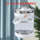 貝貝鴨原裝調(diào)奶器配件恒溫調(diào)奶器玻璃水壺嬰兒沖奶器玻璃杯玻璃瓶帶蓋子 K01玻璃單壺（不含蓋） 3L