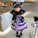 安妮優(yōu)兒（Anneyol）庫洛米衣服女童圣誕節(jié)兒童服裝連衣裙洛麗塔公主裙生日春秋款裙子 吊帶裙（單裙子） 150