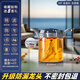 玻紳士泡酒容器泡酒專(zhuān)用瓶泡酒玻璃瓶高硼硅泡酒瓶玻璃酒壇大容量泡酒瓶 5斤(2.5升)無(wú)龍頭無(wú)架