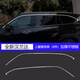 適用皇冠陸放7座SUV改裝車窗飾條專用汽車用品新漢蘭達(dá)亮條裝飾條 22-25漢蘭達(dá) 上窗 6件套