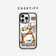 CASETIFY 藝術(shù)家不二馬-胖虎系列 幸運模式已開(kāi)啟 適用于iPhone 16/15 Pro/Max手機保護殼 透明黑框 iPhone 16 Pro
