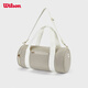 威爾勝（Wilson）官方專(zhuān)業(yè)尼龍大容量多空間干濕分離挎包網(wǎng)球健身運動(dòng)包 WU00000511LKK-倫敦霧棕