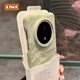 XFMF復(fù)古高級(jí)感國(guó)風(fēng)緞面紋理絲絨適用華為mate70pro+手機(jī)殼mate60榮耀magic7pro半包pura70ultra防摔套 【山丘綠】絲絨紋半包 華為Mate 70Pro