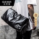古梵緹（GUFANTI） 旅游包男 大容量戶外行李包運(yùn)動健身包短途出差包生日禮物送老公 【黑色】大容量輕便旅游包