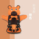 CIOODI兒童輔助背帶寶寶座椅坐墊車(chē)載便攜汽車(chē)用0-4歲0至7歲0-3歲至12歲 趴趴熊標準款橘色（6個(gè)月-12歲）