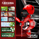 杰梵客（JEEFANCO）魔性搖頭公仔戰(zhàn)斗機(jī)車載風(fēng)口香薰空調(diào)出風(fēng)口車用香水汽車擺件裝飾 紅色猩猩【七種香味+免費(fèi)補(bǔ)香】