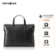 新秀麗（Samsonite）男士手提包13英寸電腦包休閑通勤牛皮革公文包生日禮物 TK9