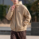 彪馬（PUMA）外套男 2025秋季新款運動服寬松男裝行政夾克連帽防風梭織夾克男 駝色/內里網襯 M
