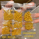 幸恩999足黃金圓珠子散珠轉運珠路路通手鏈硬金古法光珠串小配件克重 4mm古法珠 約1克 大概10顆左右
