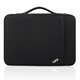 聯(lián)想ThinkPad經(jīng)典商務(wù)筆記本電腦內(nèi)膽包 保護(hù)套 伸縮手柄 優(yōu)質(zhì)襯墊 側(cè)邊拉鏈 纖薄輕便耐用 黑色潛水棉 12英寸（P/N：4X40N18007）