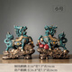 麒麟擺件一對招貔貅家居門(mén)口玄關(guān)客廳裝飾品辦公室博古架 小號麒麟一對