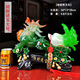 進(jìn)寶玉白菜貔貅擺件家居客廳酒柜裝飾品新店鋪收銀臺開(kāi)業(yè)禮品 進(jìn)寶大號【新款翠玉色】