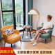 陽臺休閑桌椅喝茶一桌二椅茶幾小圓桌三件套組合臥室客房輕奢椅子 兩椅一桌【顏色備注】