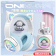 ONIKUMA無線藍(lán)牙耳機頭戴式三模帶麥 音樂電競游戲耳機降噪手機電腦網(wǎng)課學(xué)習(xí)男女生高顏值可愛貓耳朵耳機 【套裝】頭戴式三模+無線耳機