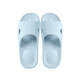 小白丫夏季浴室洗澡拖鞋女男氣墊按摩抗菌防臭防滑家居情侶加厚洗澡涼拖 淺藍色39-40碼