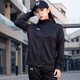 安德瑪（Under Armour）針織立領(lǐng)夾克女 時(shí)尚簡(jiǎn)約寬松舒適透氣運動(dòng)休閑外套 黑色 M