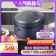 格力電飯煲家用2-3-4人電飯鍋真0涂層316L不銹鋼內(nèi)膽3L小型 IH加熱煮粥柴火飯鍋 淺紫+極光紫 3L GDCF-3015C