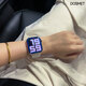 DOSMET智能手表情侶對表藍牙電話頂配版watch運動跑步健康手環(huán)心率NFC男女士適用于oppovivo機送女友禮物 三表帶-玫金【藍牙通話+雙支付+NFC+全功能】 適用于OPPO一加VIVO蘋果