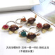 12十二生肖 天然海螺貝殼手工藝品旅游紀(jì)念品兒童科普標(biāo)本擺件 【鑰匙扣】1個(gè)龜博士