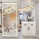 翟彥鋼屏風(fēng)隔斷鞋柜儲物裝飾柜輕奢入戶(hù)玄關(guān)進(jìn)門(mén)現代簡(jiǎn)約客廳藝術(shù)玻璃畫(huà) 60*30*220圖案可換定制
