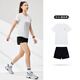 361°跑步運動(dòng)套裝女士春夏季衣服新款速干短袖短褲兩件套662524001H-1