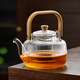 憶壺茶煮茶壺玻璃燒水壺耐高溫提梁壺泡茶水分離明火圍爐茶具