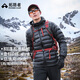 拓路者雪狐100羽絨服男800蓬輕薄90絨內(nèi)膽鵝絨服戶外防風(fēng)保暖冬季外套女 黑色-男 L