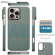 Pinkson凱夫拉蘋果16保護(hù)套iPhone16ProMax手機(jī)殼輕防摔男士超薄全包磨砂硬殼芳綸碳纖維散熱新款商務(wù)高檔 【鈦金藍(lán)色款】提花編織工藝 【iPhone16 Pro Max】